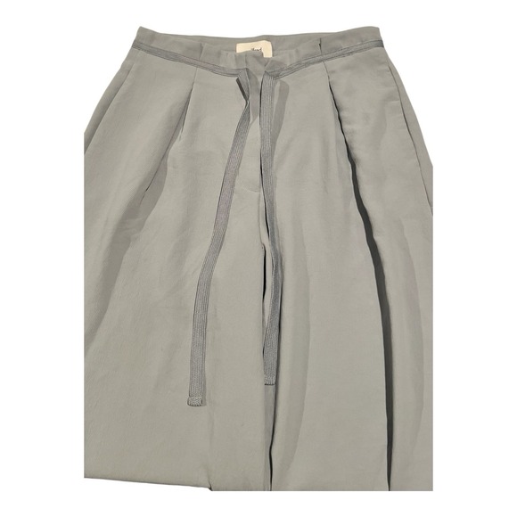 Wilfred Pants Women's Size 12 Blue Trouser Wide Leg High Waist Pleated Pant - Picture 10 of 15